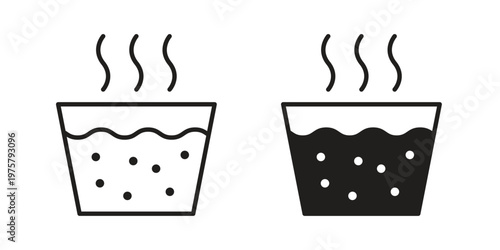 Hot Water icon for web and application. EPS10