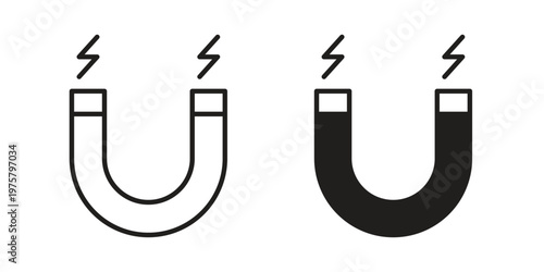 Magnet icon for web and application. EPS10