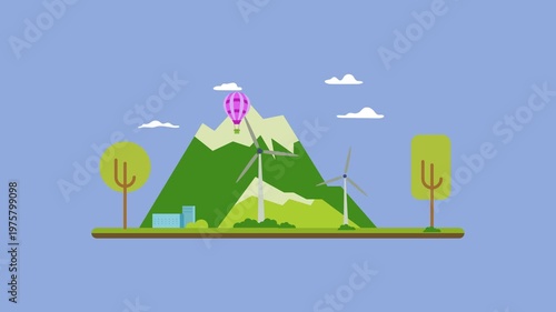 cartoon backround animation footage
