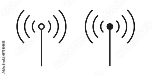 Signal icon for web and application. EPS10