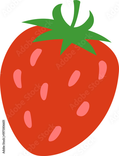 vector illustration of strawberry
