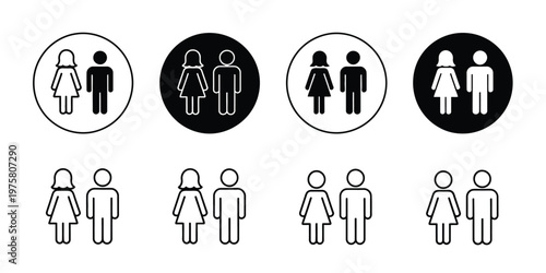 Kids outline icon set black and white collection featuring children activities school play education symbols minimal line vector illustration pack