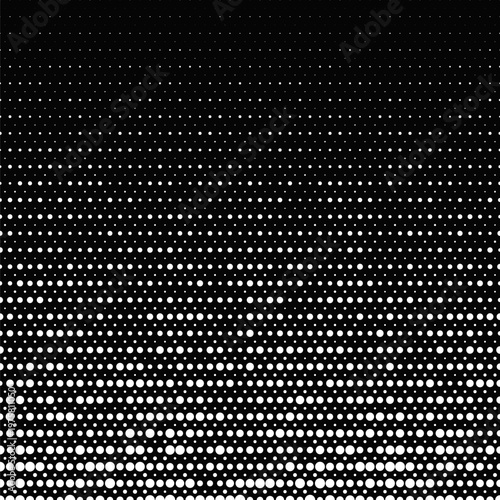 Black and white repeating abstract dot pattern background design