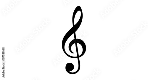 Treble clef symbol