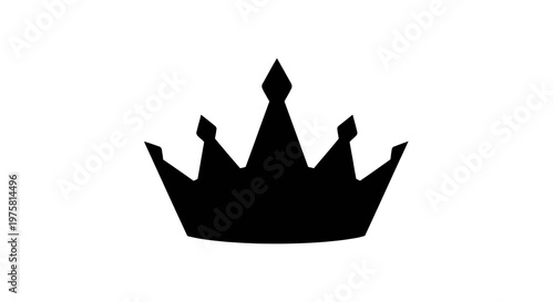 Black crown icon