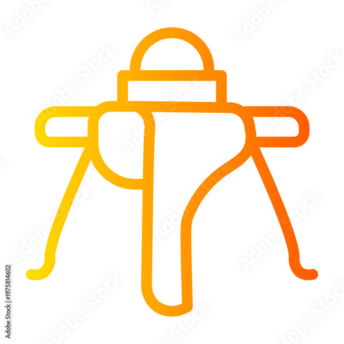 conch shell gradient icon