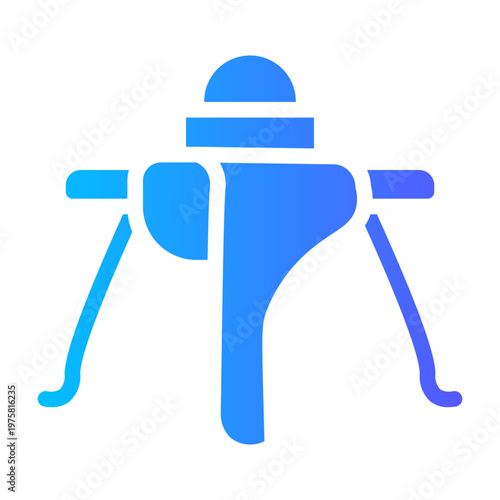 conch shell gradient icon