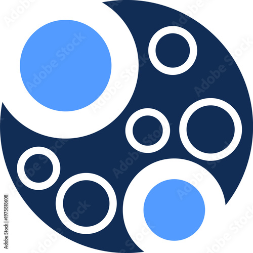 Solar Storm glyph color icon