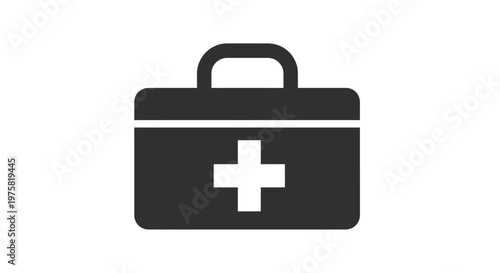 First Aid Medical Kit Box.