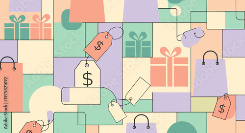 A modern, vibrant abstract design evokes creativity and innovation. Ideal for marketing materials, website backgrounds, and social media posts.