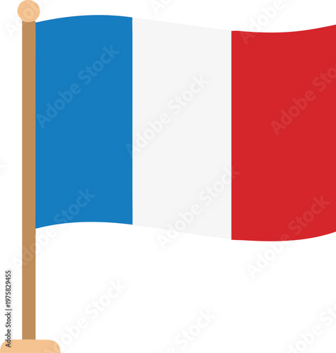 Free Download A graphic depiction of the national flag of the republic of france - GFXLoad
