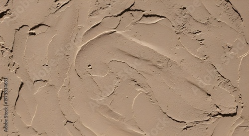 Sustainable Clay Texture Background with Soft Natural Light Minimal Aesthetic