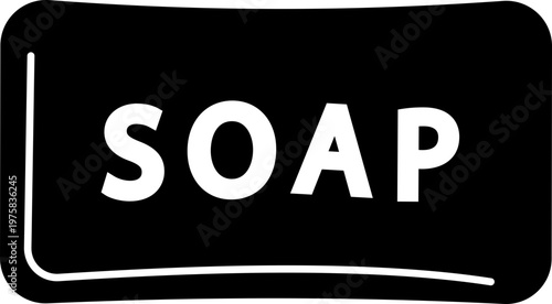 Black soap icon hand wash hygiene sanitizer bubble symbols, flat and line style vector, cleaning bathroom wash icons pack, hygiene sanitation pictogram