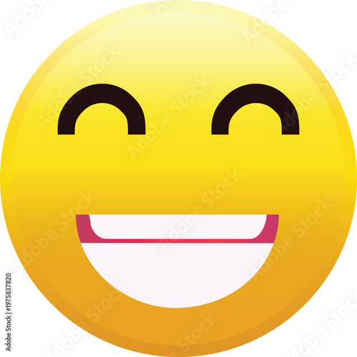 Happy Laughing Emoji Face