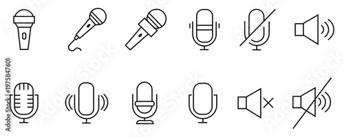 Microphone, Audio, Sound, Recording, Voice, Mute, Volume, Speaker, Podcast, Broadcast, Studio, Speech, Technology, Mic, Communication, Music, Record