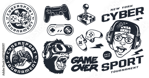 Cyber tourney graphics