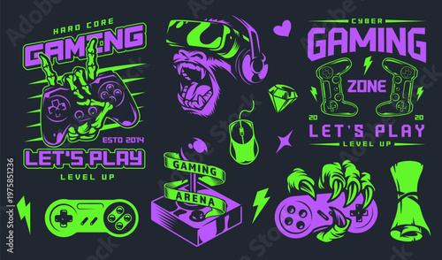 Gaming designs for a fun party