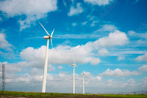 Windmills for renewable electrical energy production