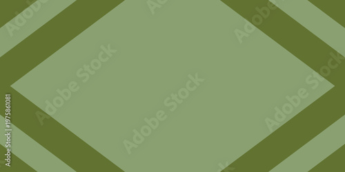 Abstract Green Geometric Pattern Background with Diagonal Shapes