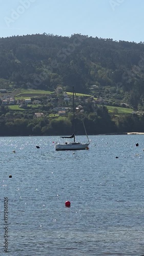 Landscape of the Ares estuary, A Coruña