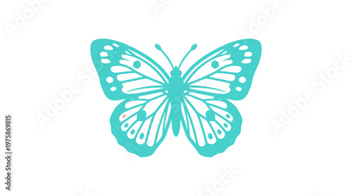 Intricate butterfly stencil vector, decorative cream insect silhouette with geometric wing patterns, elegant butterfly cutout for laser cutting