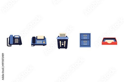 Office Equipment Icons
