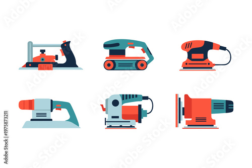 Assorted Power Sanders Collection