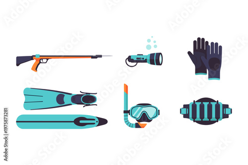 Spearfishing and Diving Gear Collection