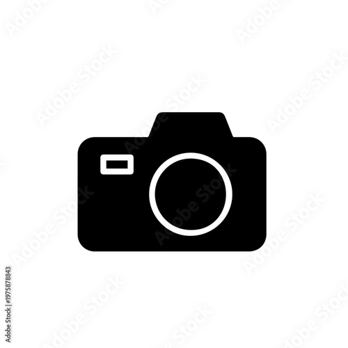 Digital Camera Vector Illustration 23 – Modern DSLR Photography Icon