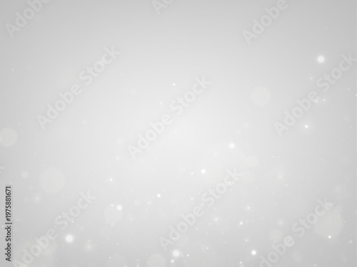 Christmas light bokeh with sparkling dust effect. Soft glowing particles enhance elegant festive mood. Transparent background for design flexibility. PNG