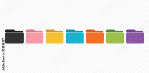 Folder File Document Icon Storage Archive Office Business Simple Minimalist
Design Vector Illustration