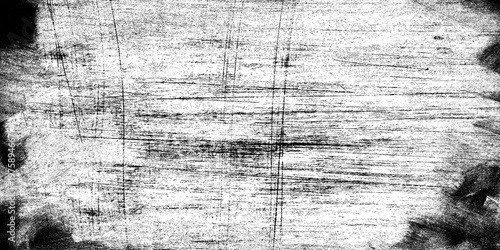 Grunge texture with scratches and marks on a worn surface background isolated on transparent background