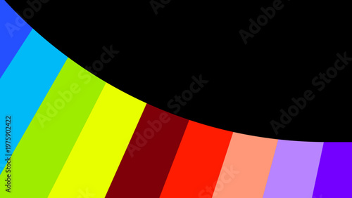 Colorful Geometric Curve Background. football cup 2026