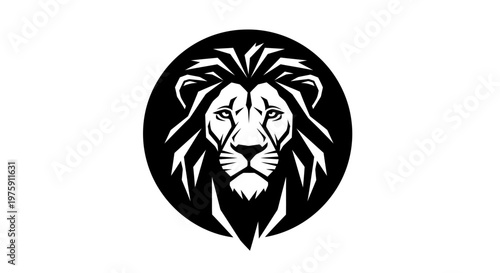 Majestic Lion Head Logo Design.