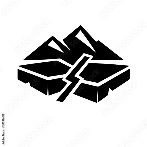 Tectonic Structure Icon