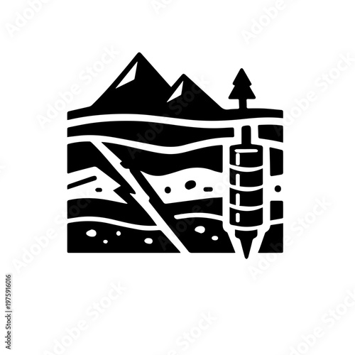 Subsurface Geology Icon