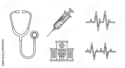 Tropical beach vibes vector illustration, summer vacation elements with palm trees and ocean, seaside holiday icons set on wood background