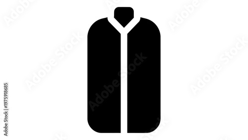 Suit cover garment bag icon