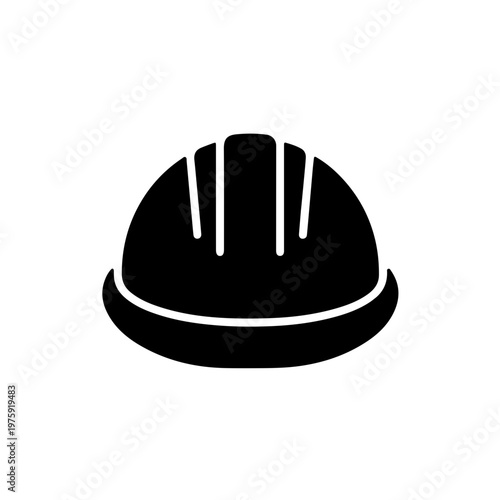 black and white hard hat