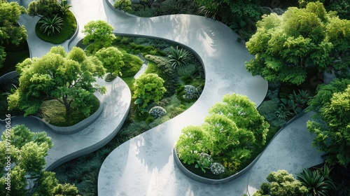 Modern eco city.