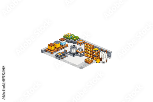 Beekeeping Apiary and Honey Processing