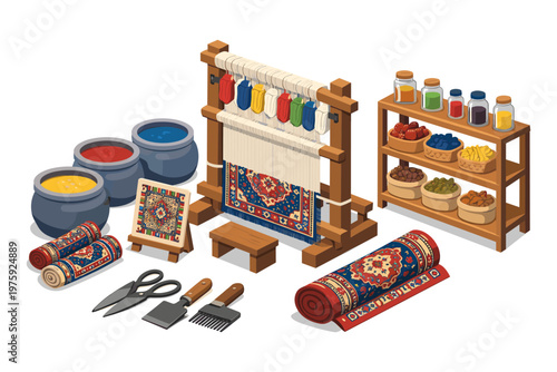 Carpet Weaving Craft Supplies