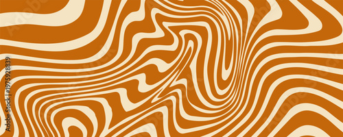 Swirl Caramel Pattern. Vector Splash Caramel Sauce Background. Swirl Peanut Butter Texture. Toffee and Milk Pattern. Liquid Chocolate Bg