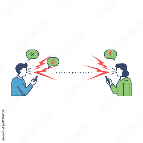 Miscommunication and Conflict Between People Using Smartphones