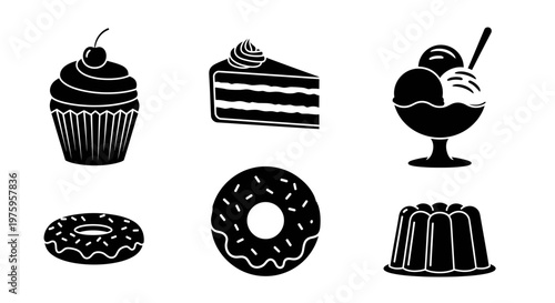 Delicious dessert collection with various sweet treats.