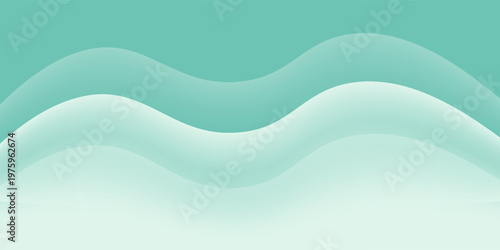 Flowing dark blue curve shape with soft gradient vector abstract background, relaxing and tranquil art, can illustrate health medical or sound of music.