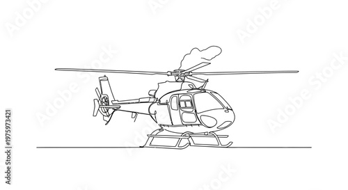 Helicopter Rotor Aircraft Machine Vehicle.