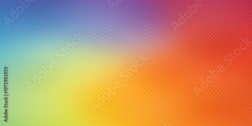 Smooth and blurry colorful gradient mesh background. Modern bright rainbow colors. Easy editable soft colored vector banner template. Premium quality