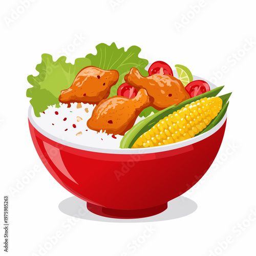 Piri Piri Chicken Bowl