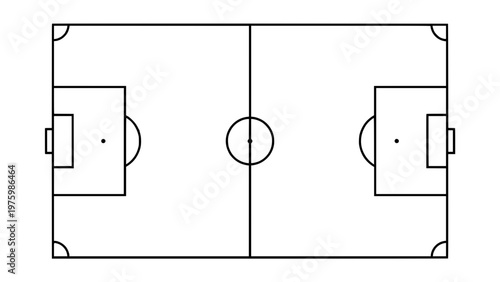 Vector Football Field Top View Icon.svg